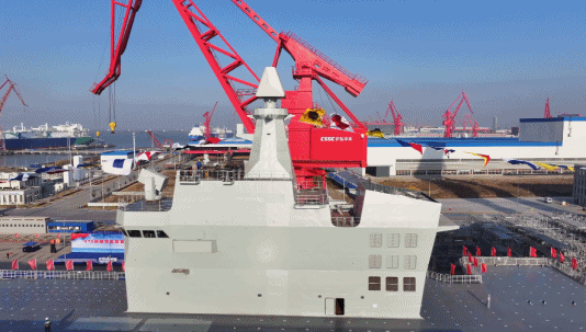 配资官网平台 海军四川舰 正式出坞！